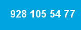 928 105 54 77 928 105 54 77